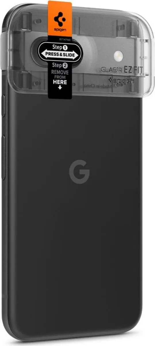 Spigen AGL07465 Camera Lens Protector - Google Pixel 8a - 2 Stuks - Zwart - afbeelding 6 van 6