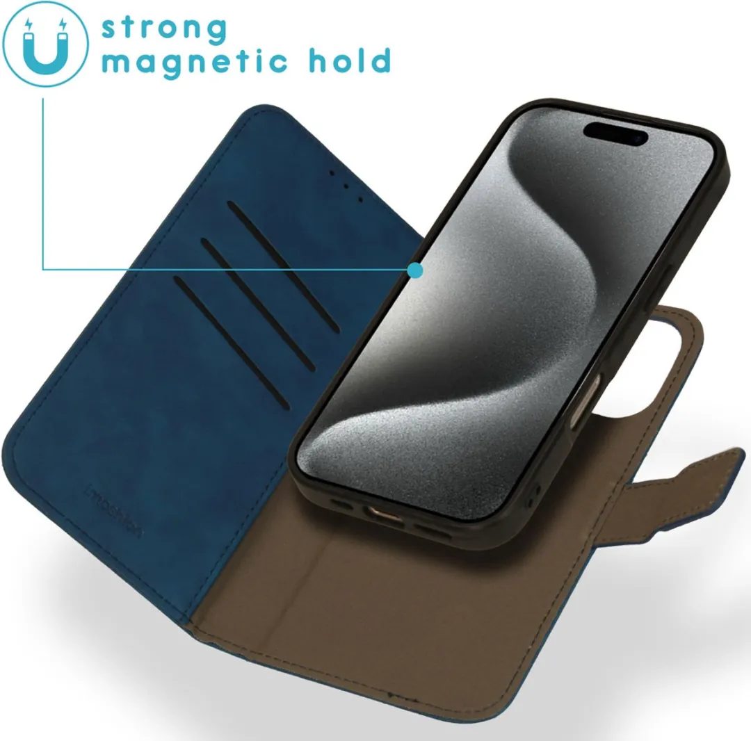 Imoshion Hoesje iPhone 16 Pro Max 2-in-1 Bookcase - Blauw