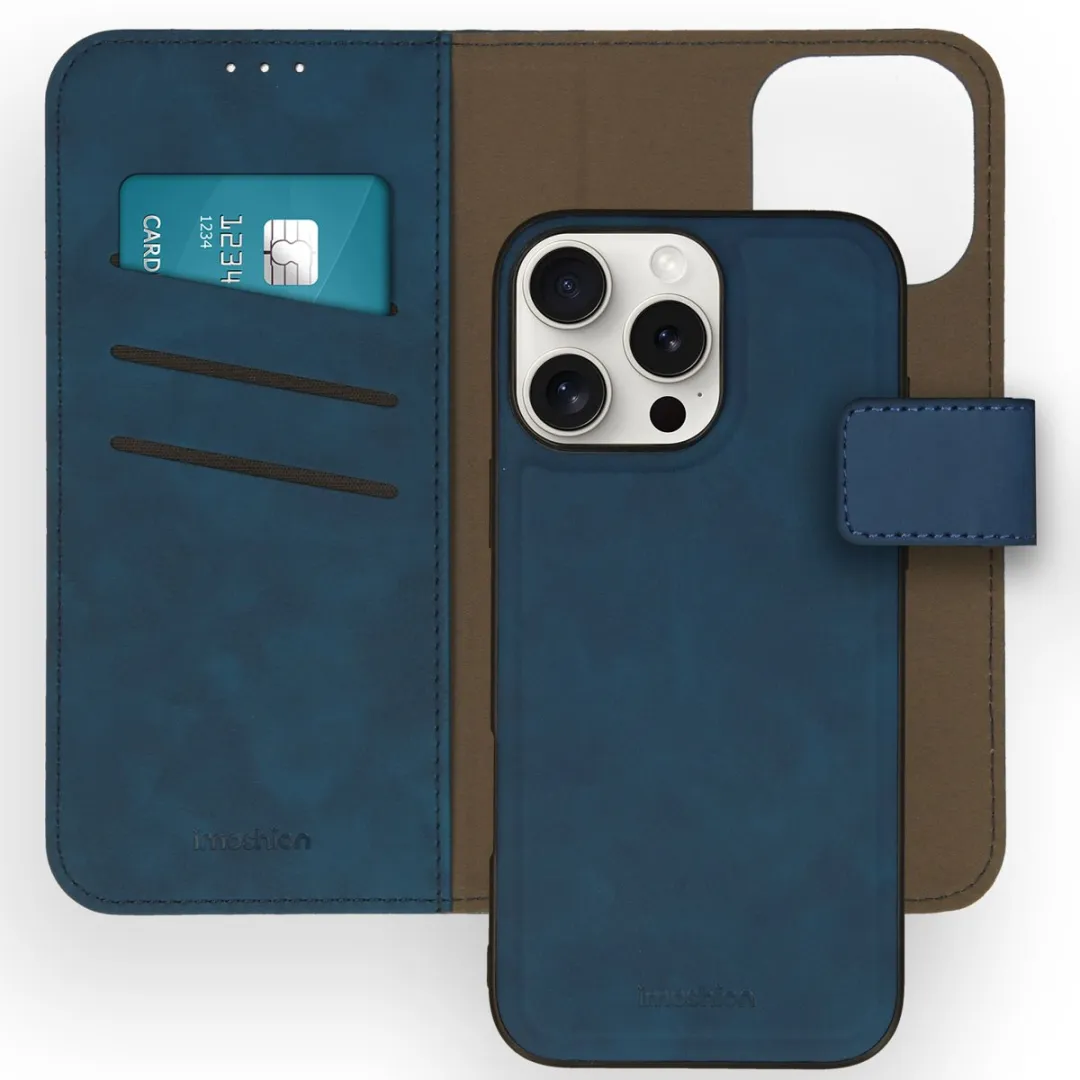 Imoshion Hoesje iPhone 16 Pro Max 2-in-1 Bookcase - Blauw