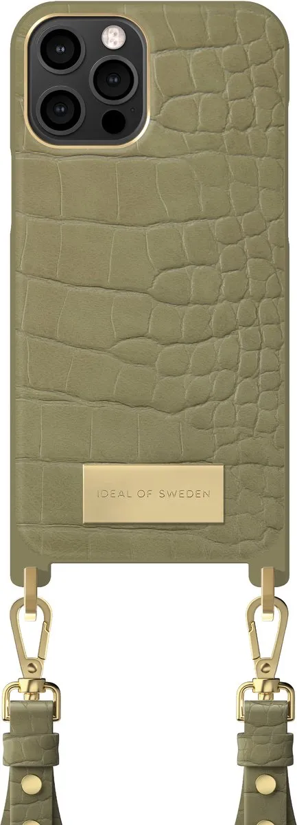 iDeal of Sweden iPhone 12 Pro Max Hoesje Sage Croco - IDNCSS22-I2067-210 - afbeelding 5 van 6