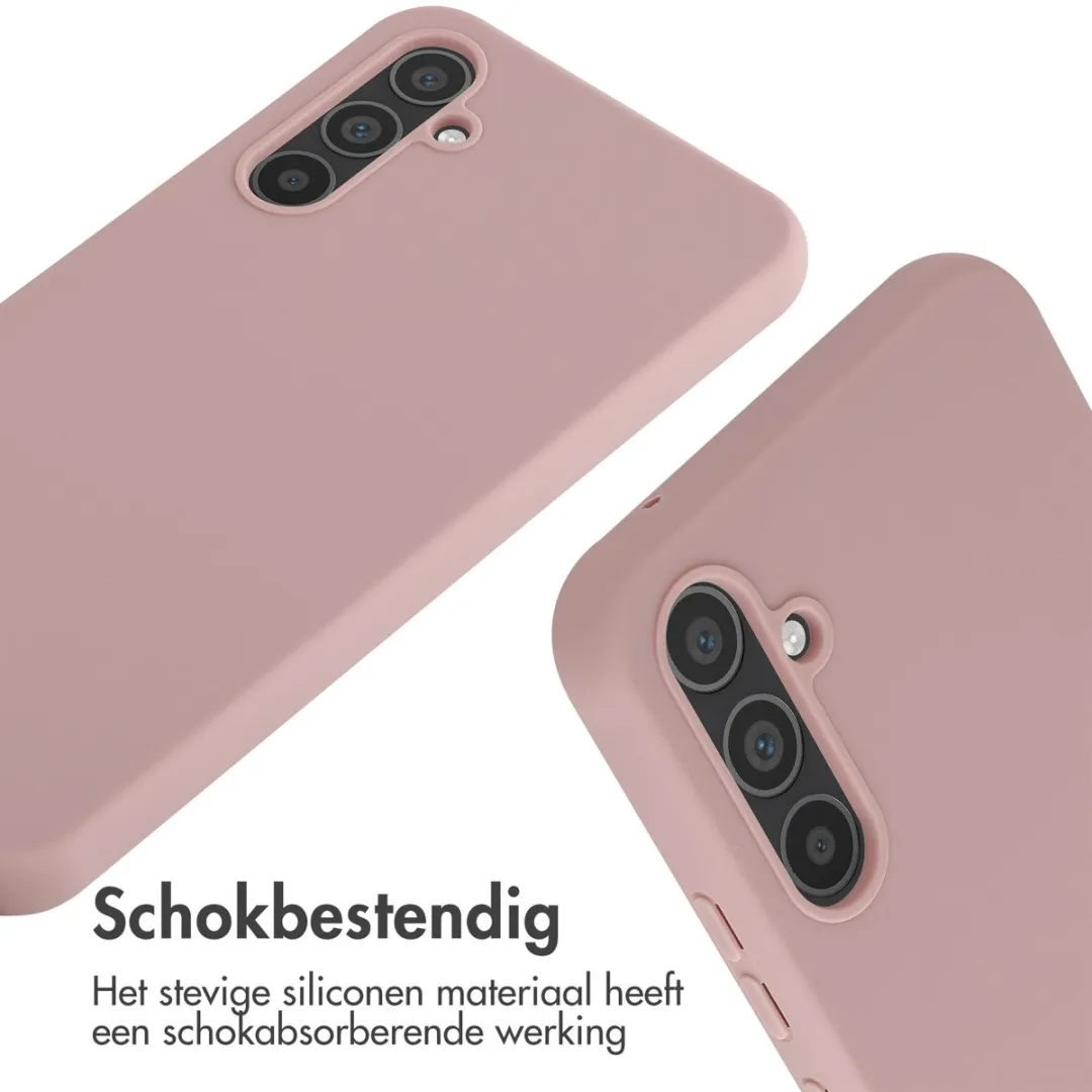 Imoshion Hoesje Samsung Galaxy A34 5G - Siliconen - Sand Pink