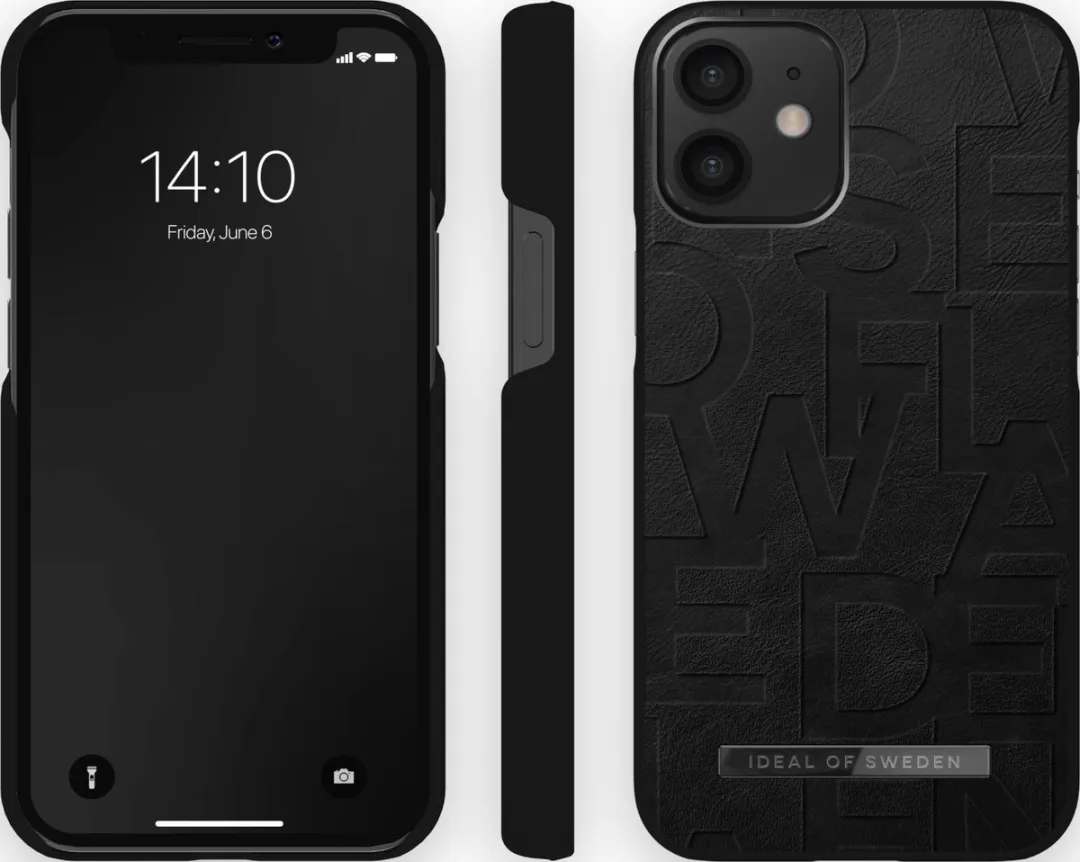 iDeal of Sweden Fashion Case Atelier iPhone 12 Mini IDEAL Black