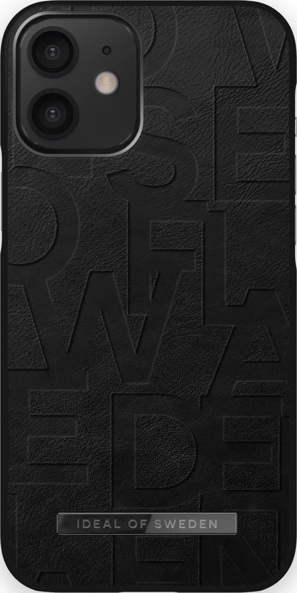 iDeal of Sweden Fashion Case Atelier iPhone 12 Mini IDEAL Black