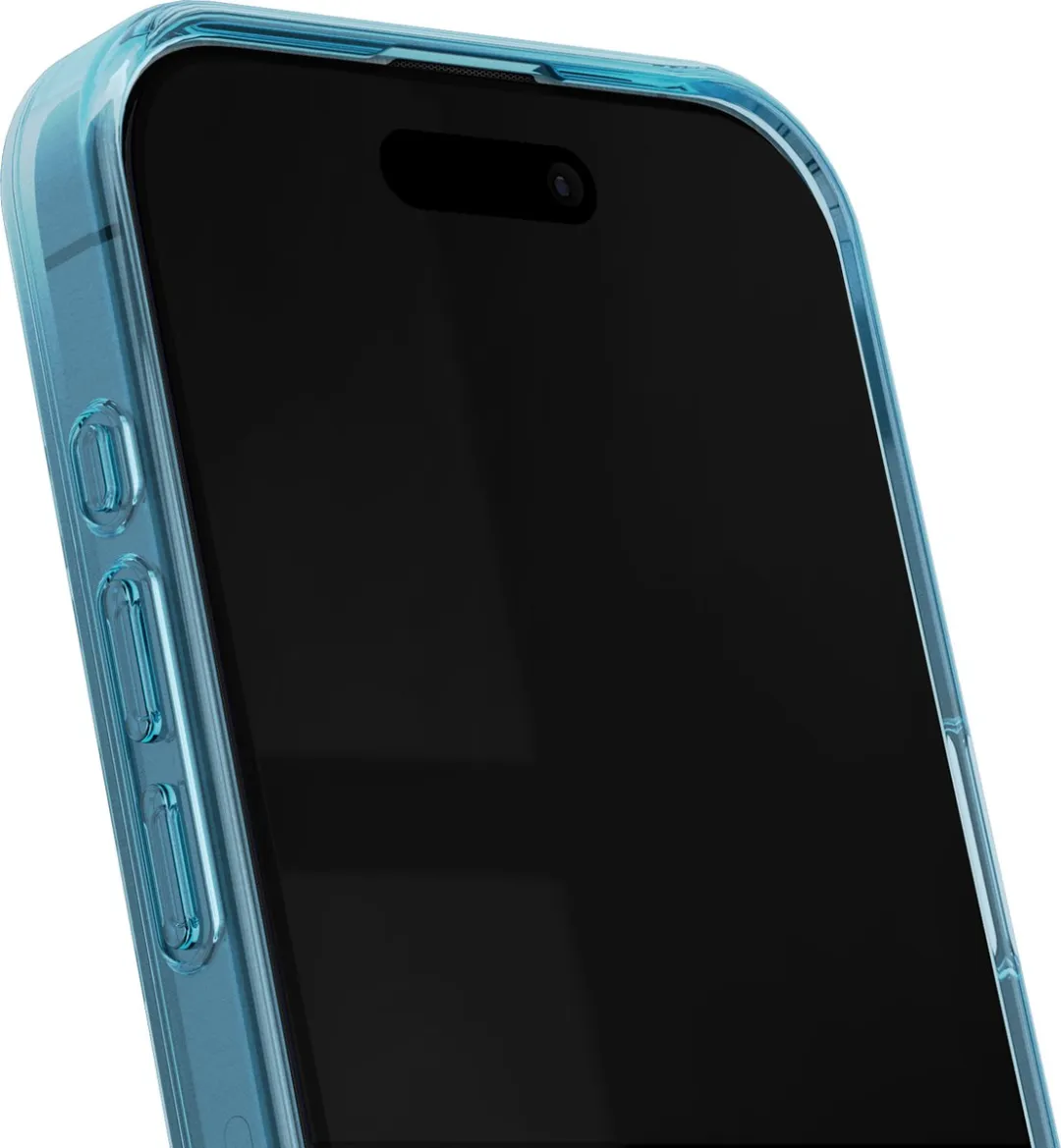 iDeal of Sweden Clear Case MagSafe iPhone 15 Pro Max - Lichtblauw