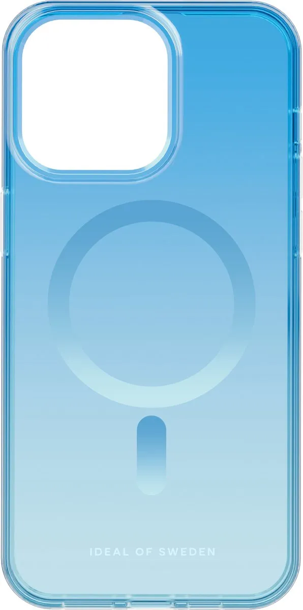 iDeal of Sweden Clear Case MagSafe iPhone 15 Pro Max - Lichtblauw