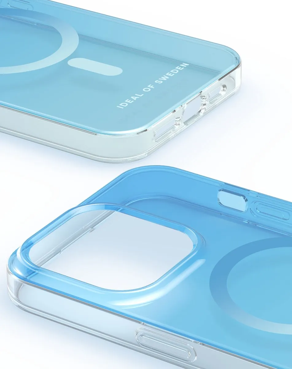 iDeal of Sweden Clear Case MagSafe iPhone 15 Pro Max - Lichtblauw - afbeelding 6 van 6