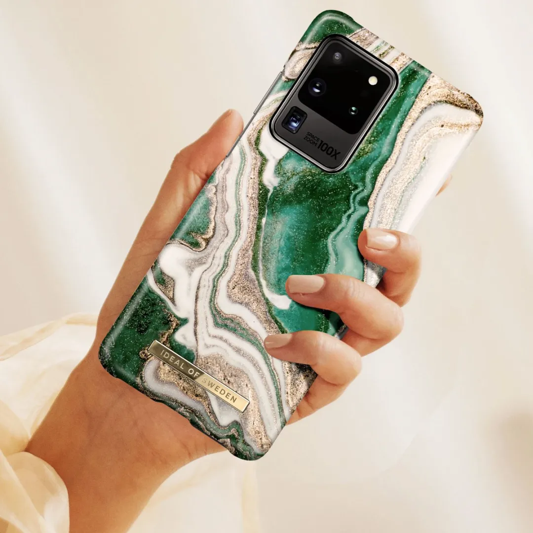 iDeal of Sweden Samsung Galaxy S20 Ultra Hoesje Golden Jade Marble