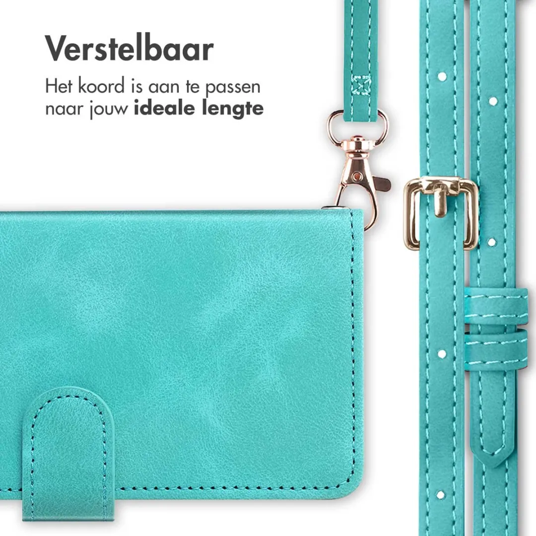 Imoshion Bookcase Hoesje Samsung Galaxy S22 - 3 Pasjes - Turquoise