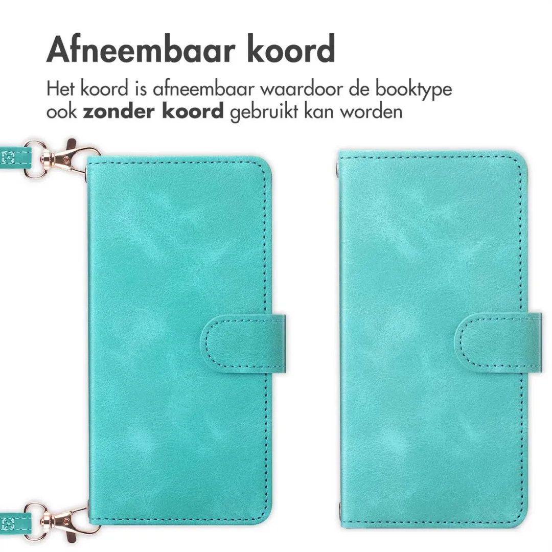 Imoshion Bookcase Hoesje Samsung Galaxy S22 - 3 Pasjes - Turquoise