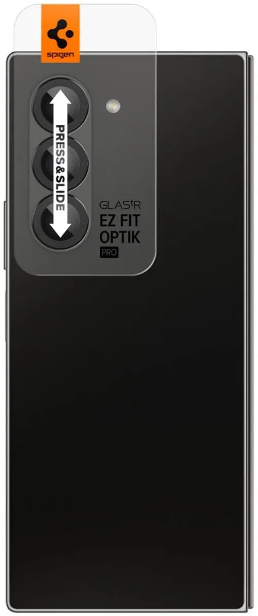 Spigen AGL07970 Camera Lens Protector - Zwart - 2 Stuks - afbeelding 5 van 6