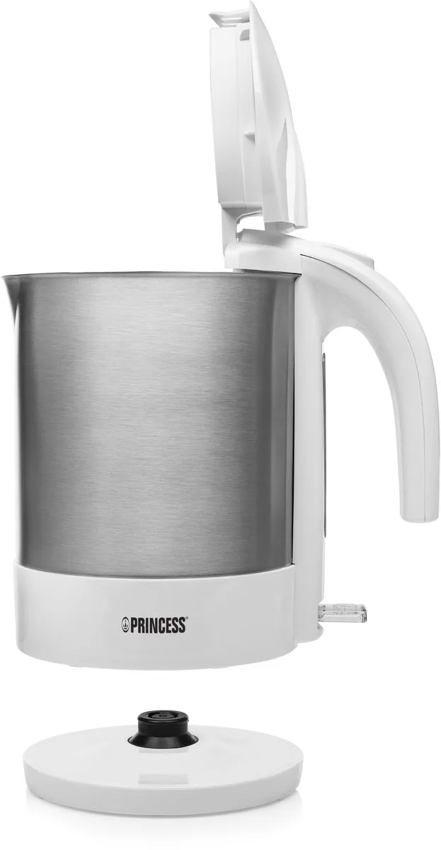 Princess Waterkoker 236038 - 1,7 liter - 360° draaibaar - Geborsteld staal - 2200W