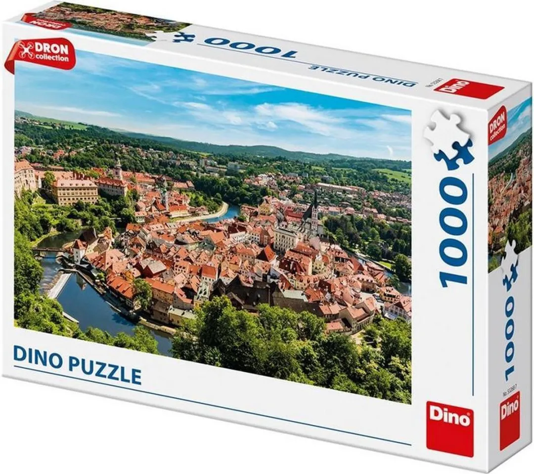 Dino Toys Český Krumlov Drone Puzzel 1000 Stuks
