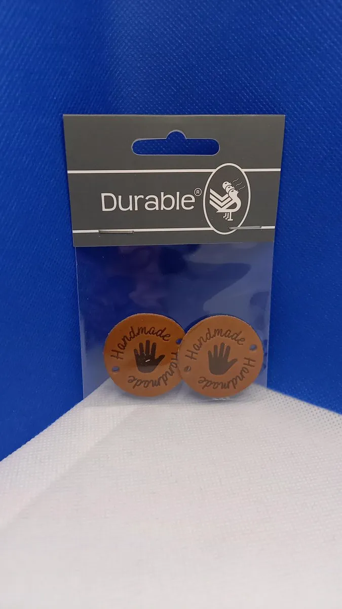 Durable Lederen Label 3,5cm