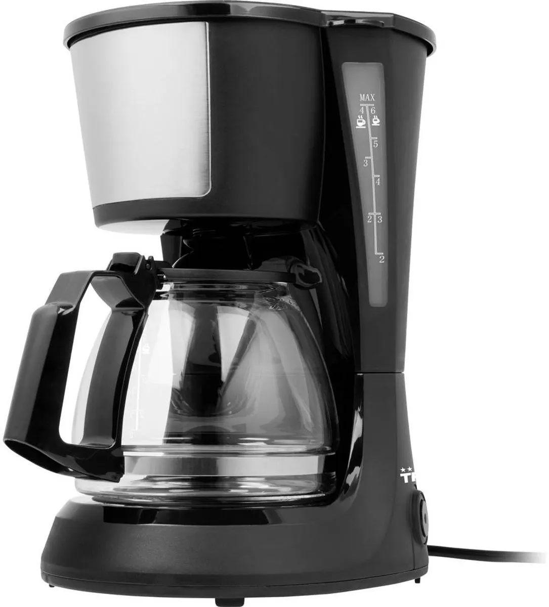 Tristar CM-1281 Filterkoffiezetapparaat 600W - 6 Koppen - 0,75L - Zwart