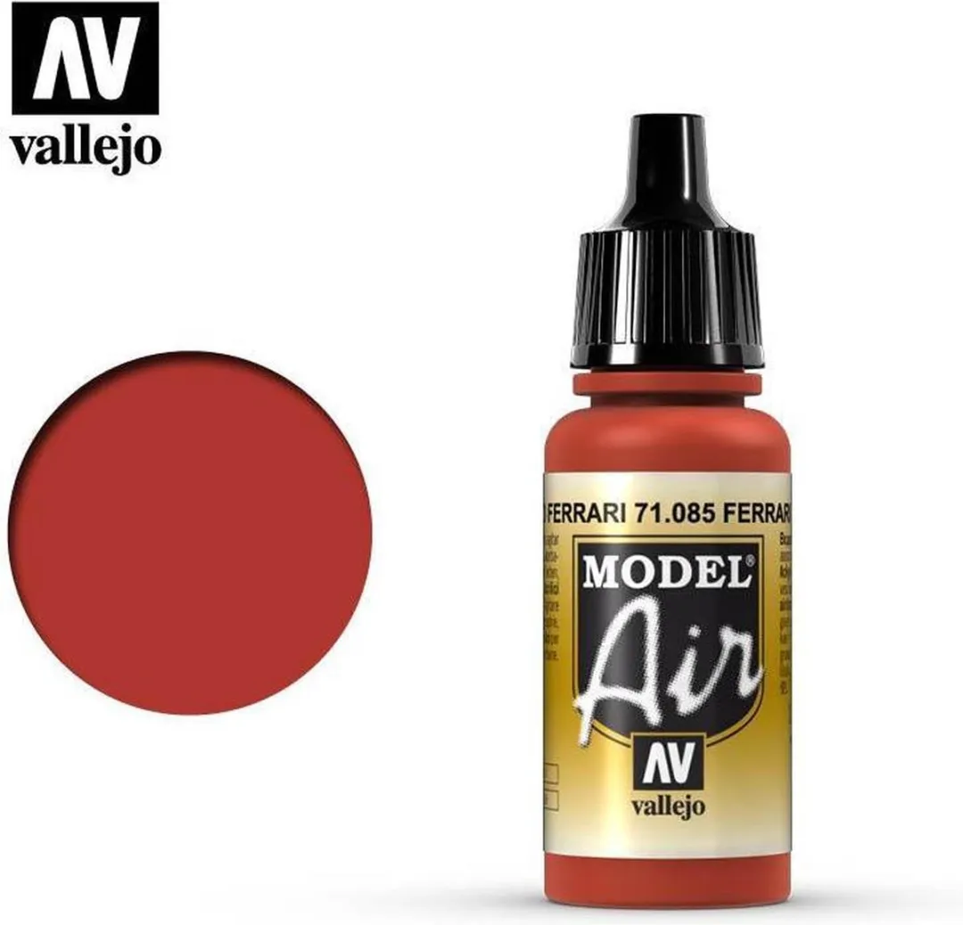 Vallejo Model Air Ferrari Red Acrylverf 17ml