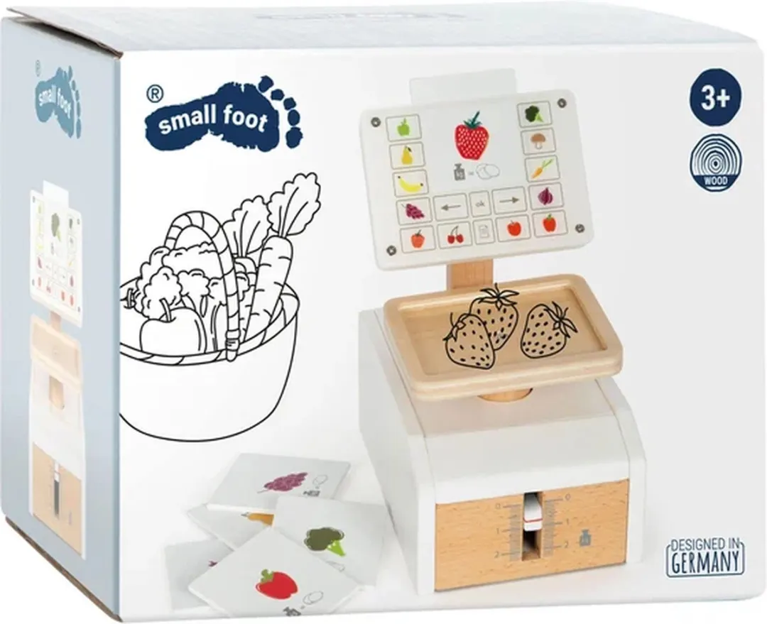 Small Foot - Houten Weegschaal Fresh