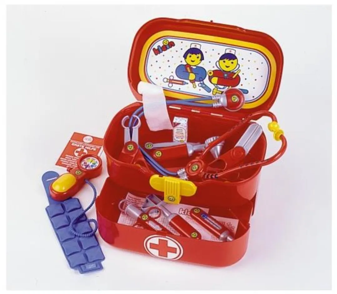 Klein Toys Dokterskoffer Multicolor - Bloeddrukmeter, Stethoscoop & Thermometer