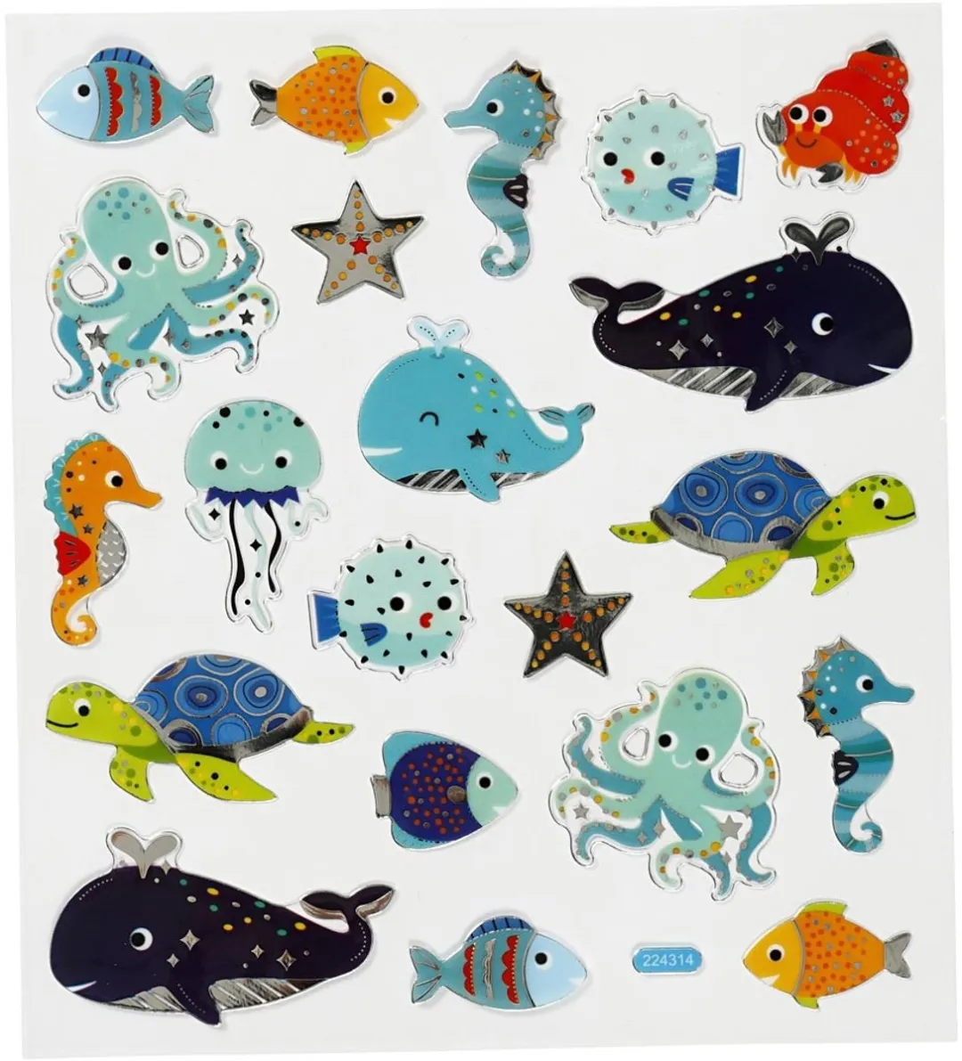Creativ Company Zeedieren Stickers