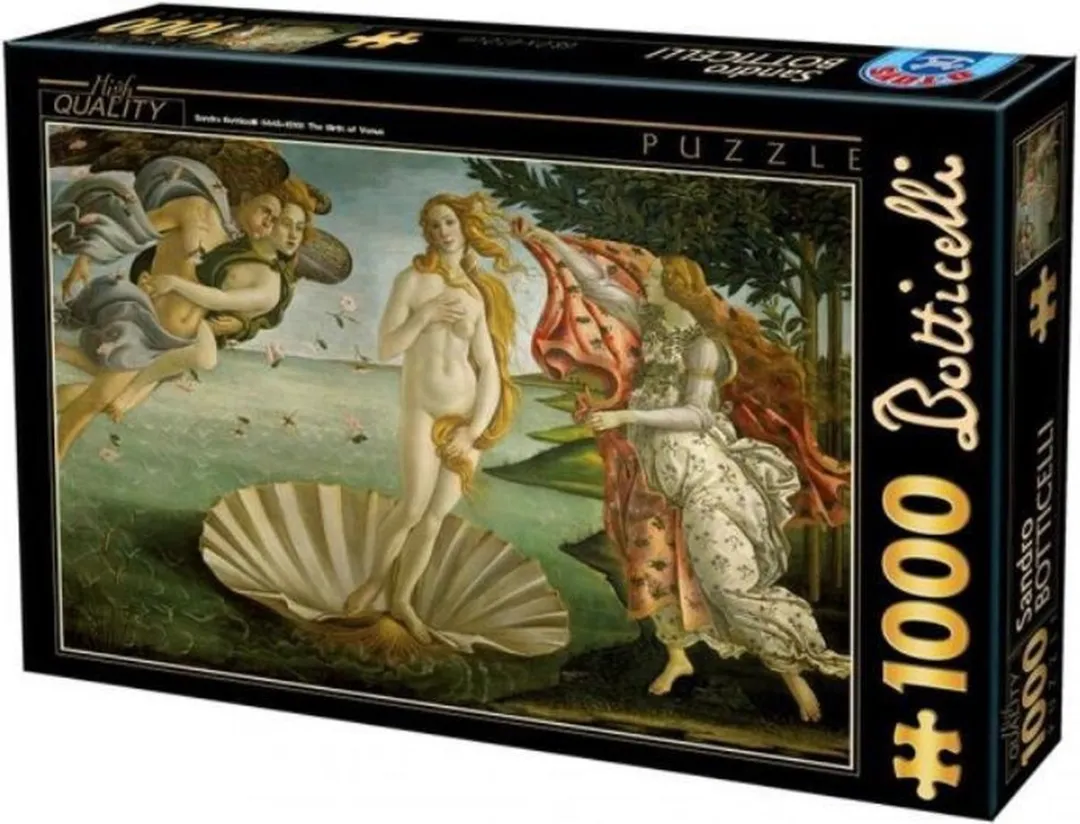 D-Toys De Geboorte van Venus Puzzel 1000 Stuks