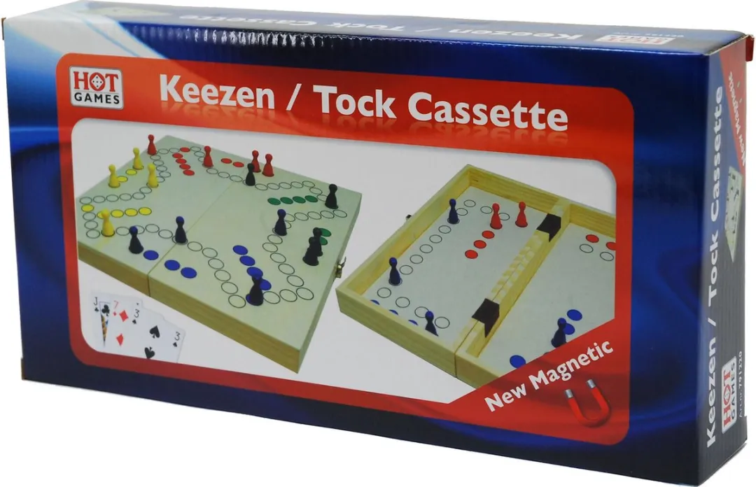 HOT Games Keezen Reiscassette 791220 - 2 of 4 Personen