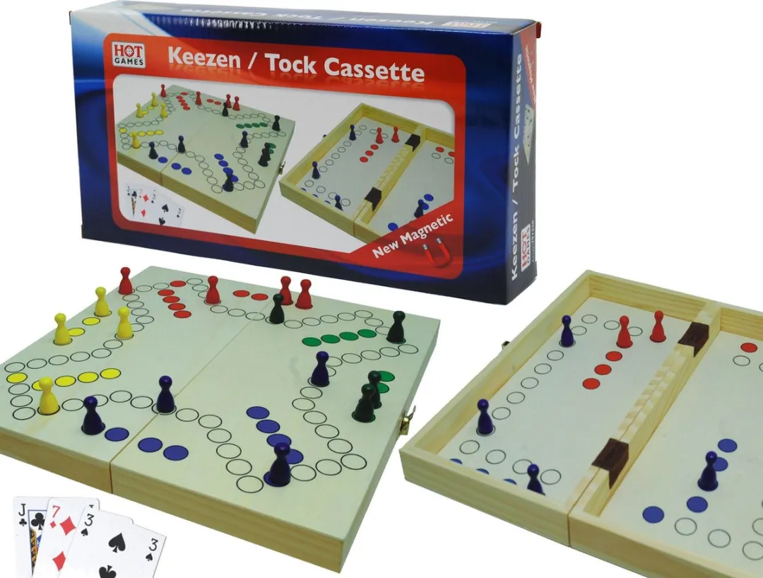 HOT Games Keezen Reiscassette 791220 - 2 of 4 Personen