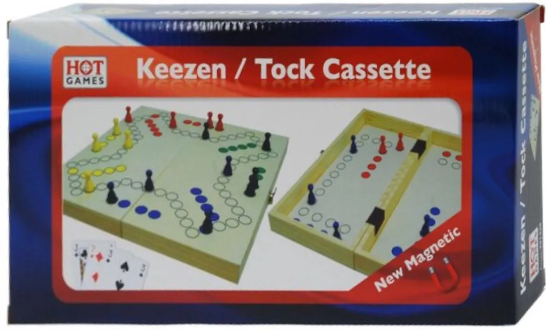 HOT Games Keezen Reiscassette 791220 - 2 of 4 Personen