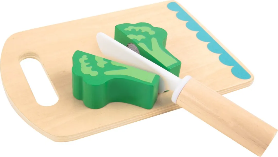 Tooky Toy Snijset Groente Hout - Multikleur