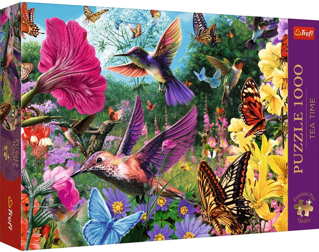 Trefl Tea Time Hummingbird Garden Legpuzzel 1000 Stuks