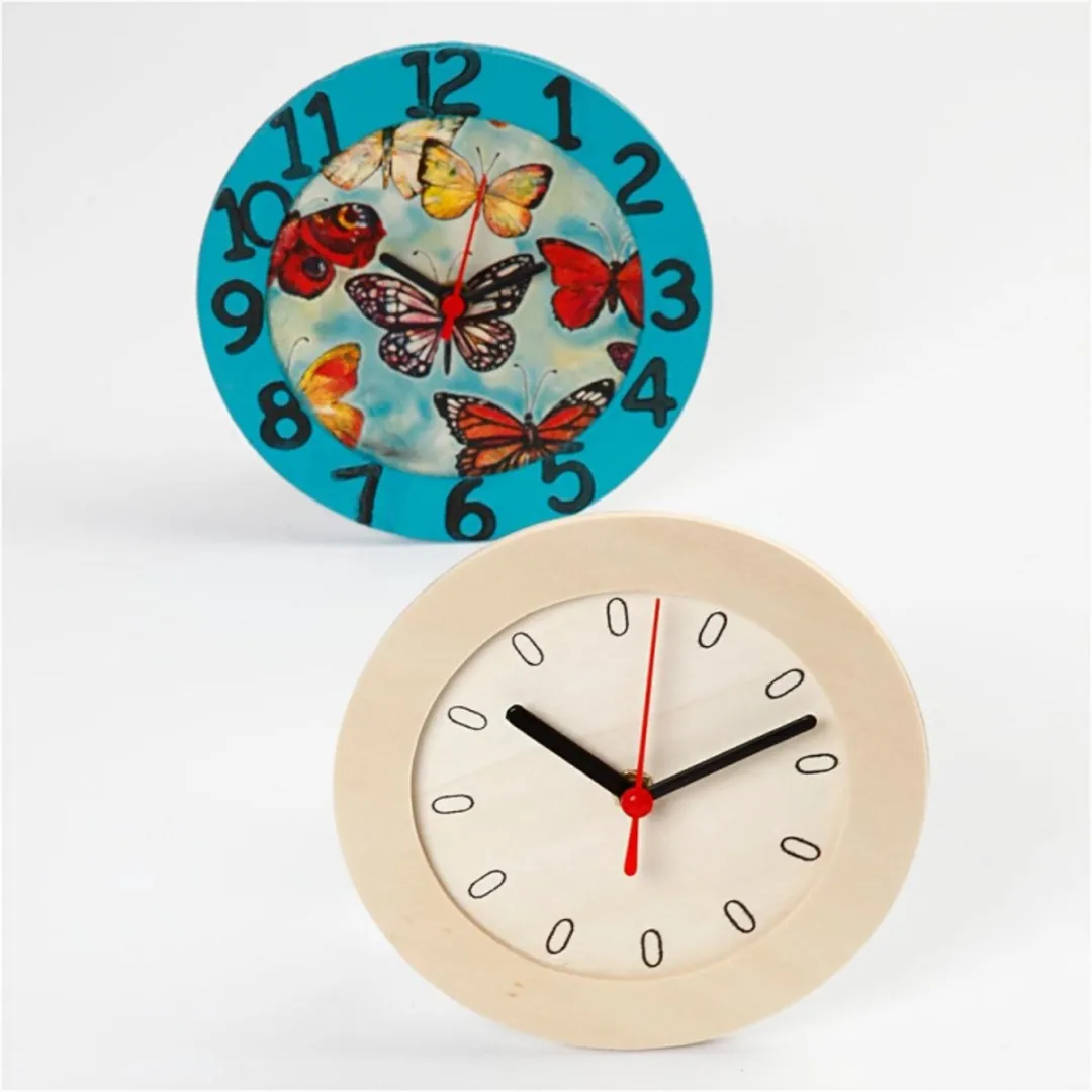 Creativ Company Houten Klok 15 cm - Blank