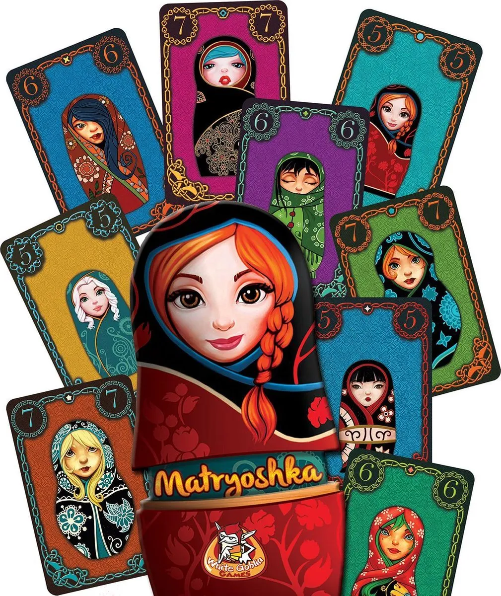White Goblin Games Matryoshka Kaartspel - 2-4 Spelers