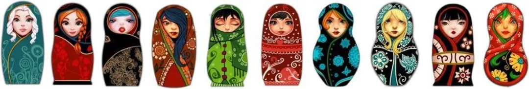 White Goblin Games Matryoshka Kaartspel - 2-4 Spelers