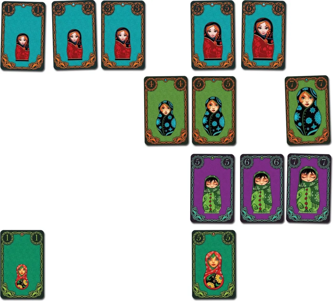White Goblin Games Matryoshka Kaartspel - 2-4 Spelers