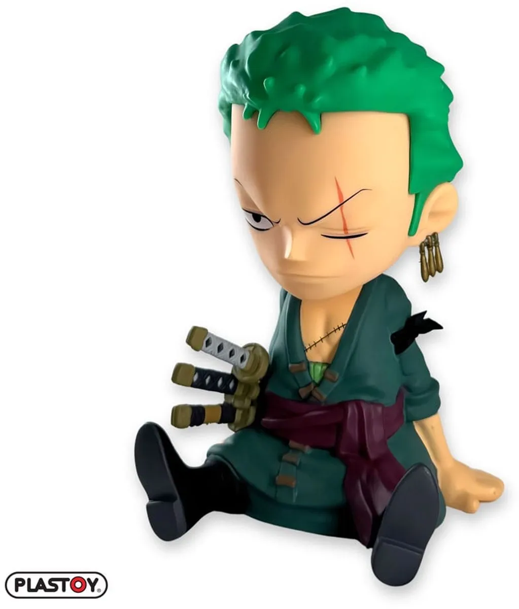 Plastoy One Piece Zoro Spaarpot - Veelkleurig
