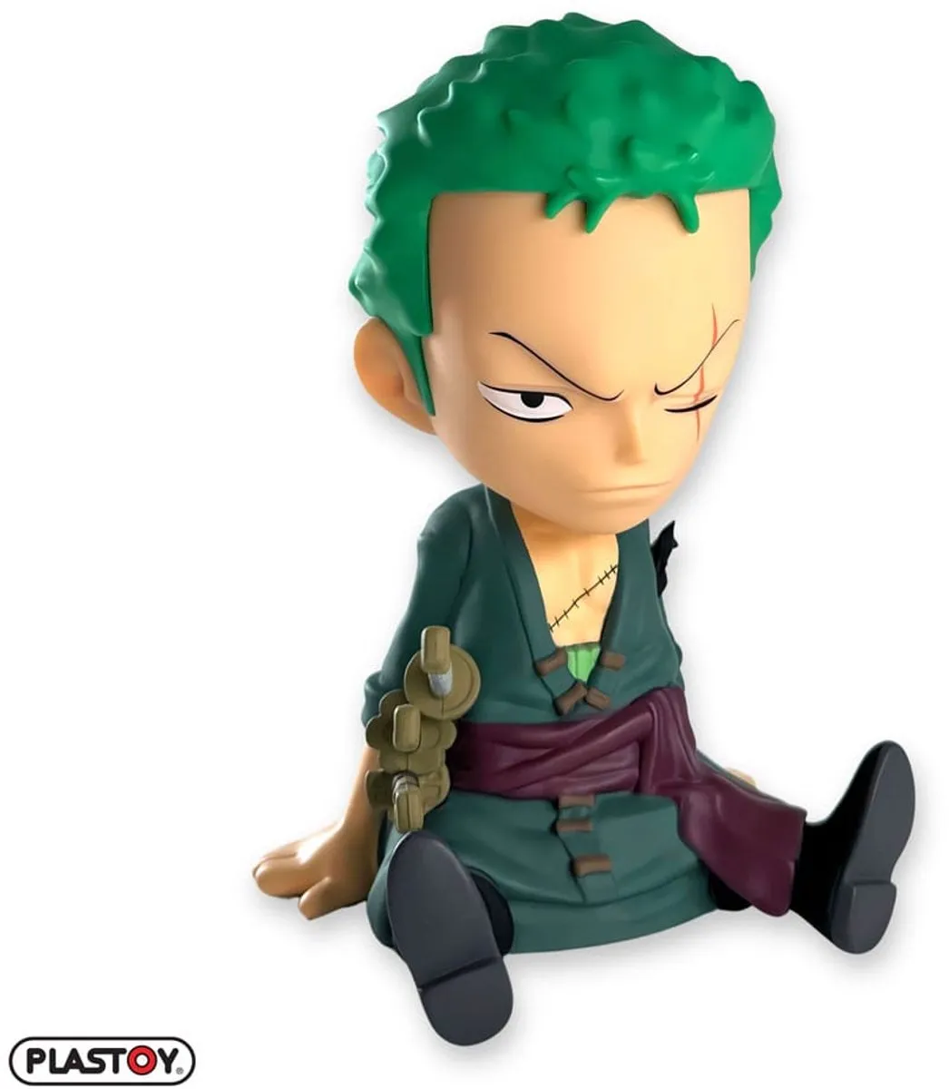 Plastoy One Piece Zoro Spaarpot - Veelkleurig