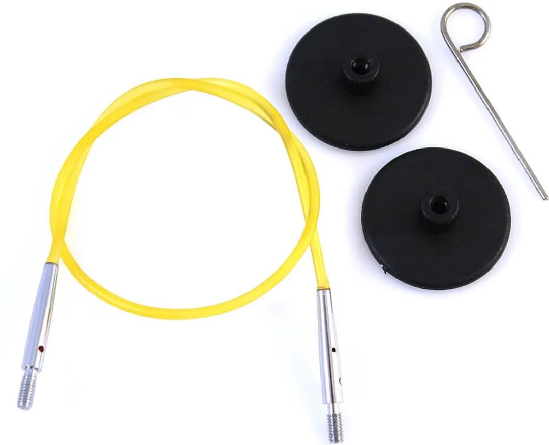 KnitPro Kabel 40cm - Geel