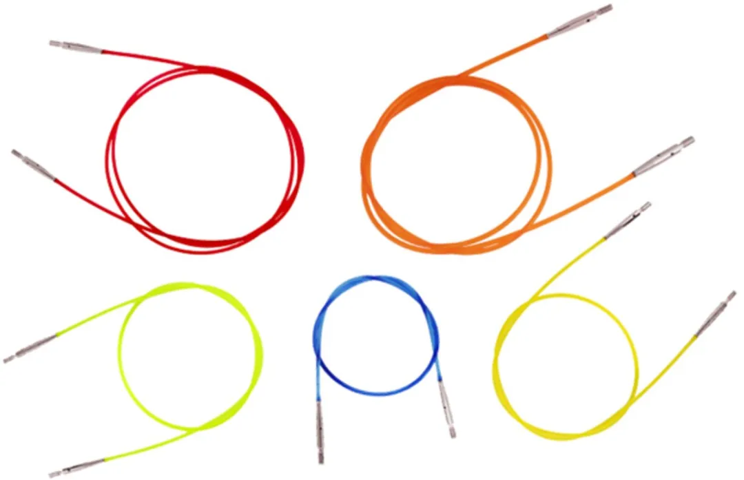 KnitPro Kabel 40cm - Geel