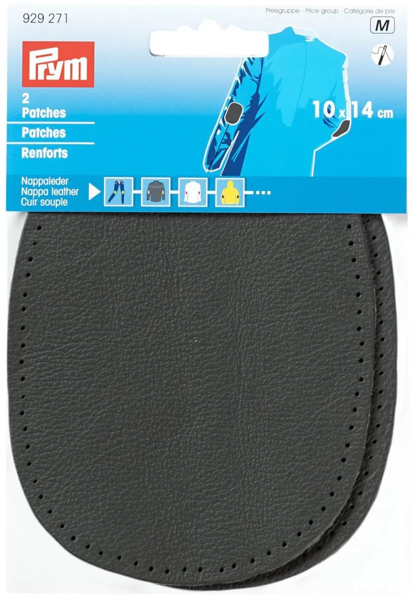 Prym Patches Nappaleder Donkerblauw - afbeelding 6 van 6