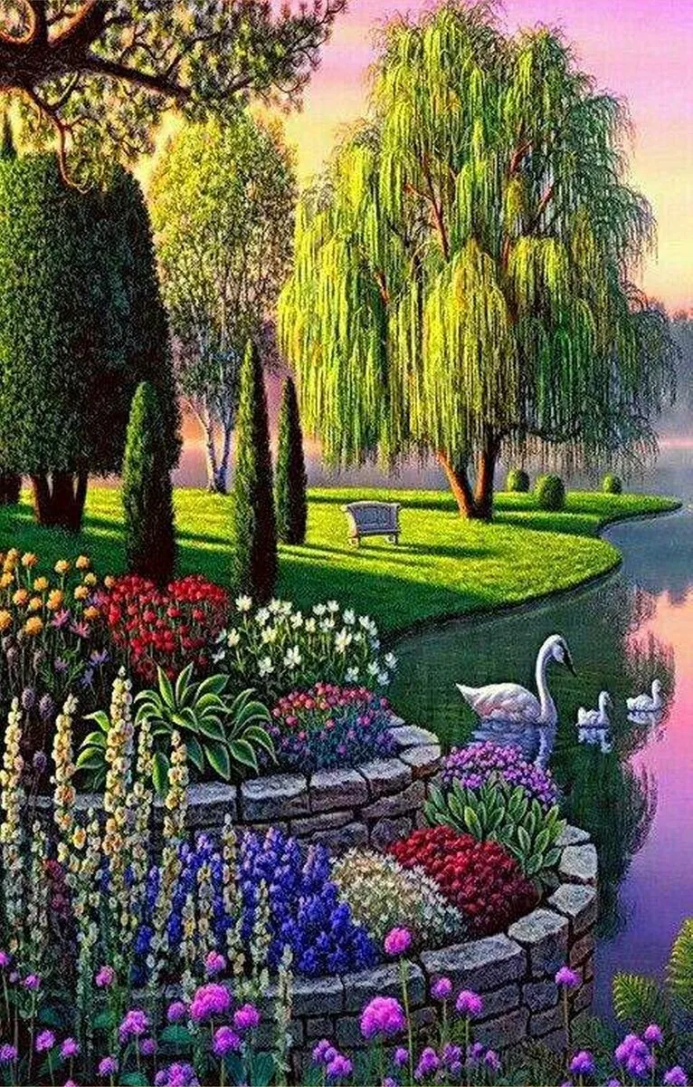 VDTOYS Diamond Painting VDTB127 Landschap 4