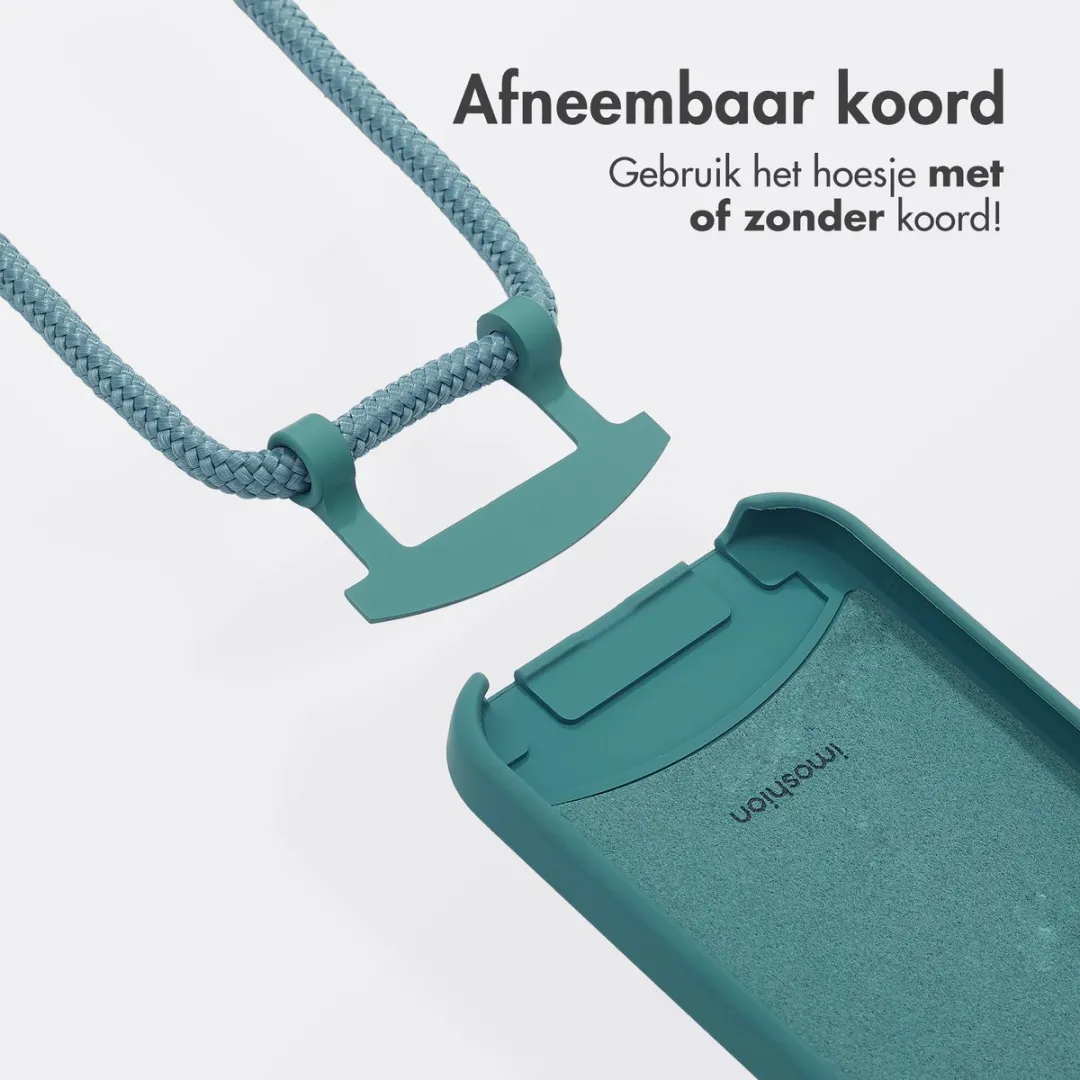 Imoshion iPhone 15 Hoesje Donkergroen - MagSafe