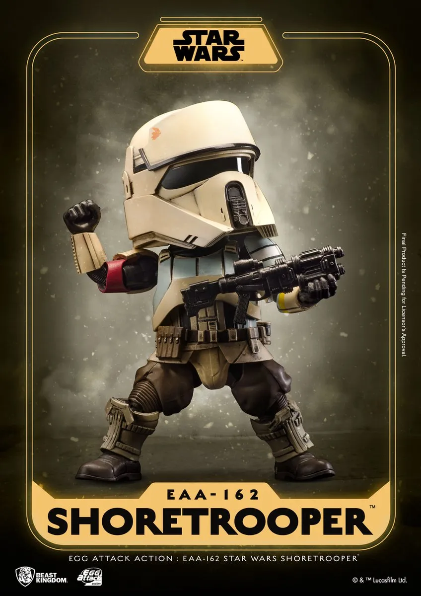 Beast Kingdom Toys Star Wars Egg Attack Shoretrooper 16cm - EAA-162 - afbeelding 6 van 6