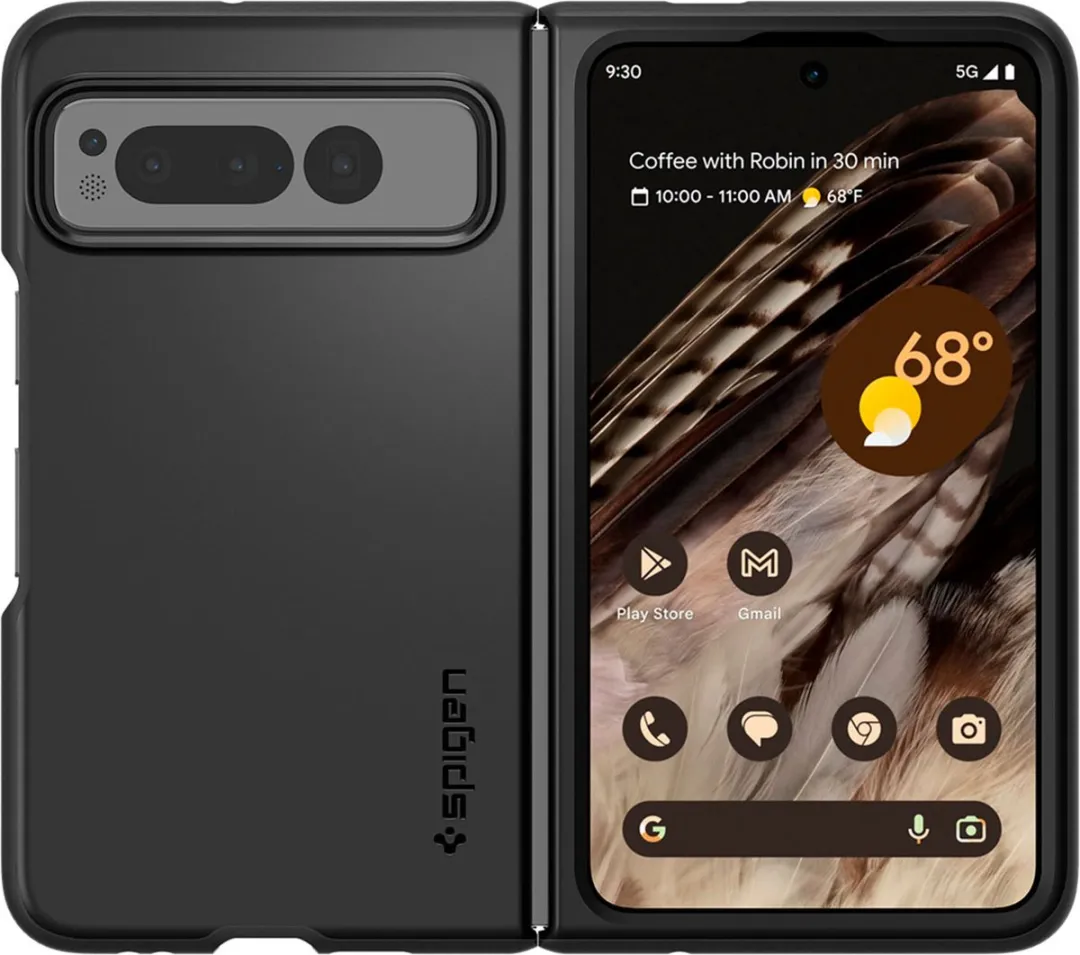 Spigen Thin Fit Hoesje ACS05919 Google Pixel Fold - Zwart