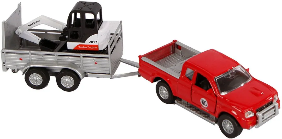 Kids Globe Mitsubishi Minigraver Die-cast 27cm