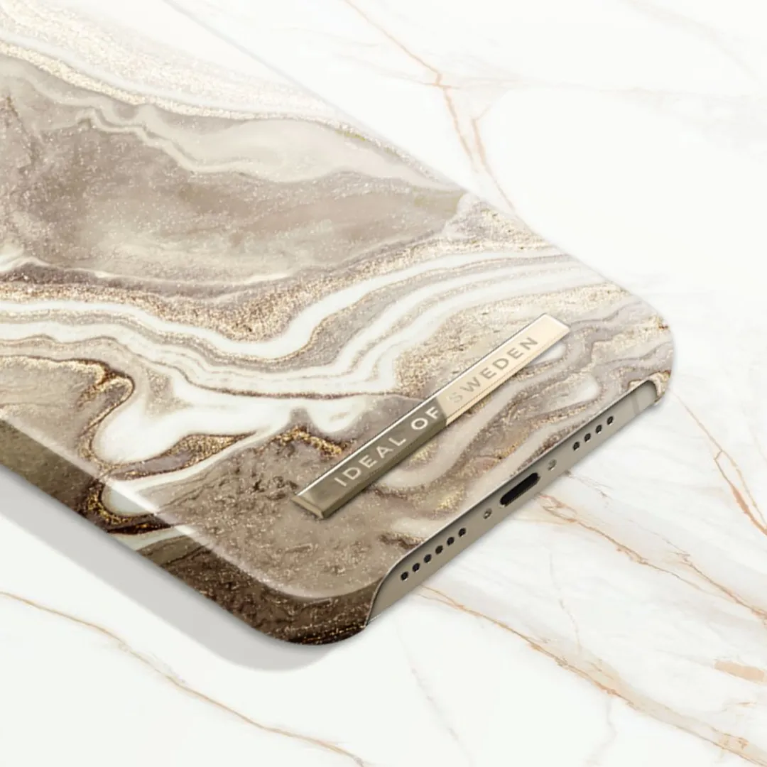 iDeal of Sweden iPhone 14 Pro Hoesje - Golden Sand Marble
