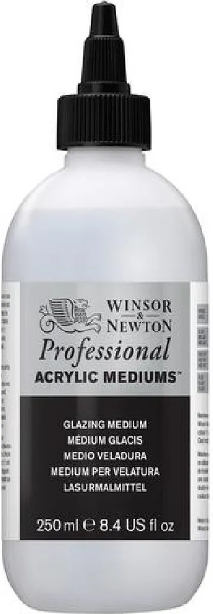 Winsor & Newton Artists Acrylic Glazing Medium 250ml