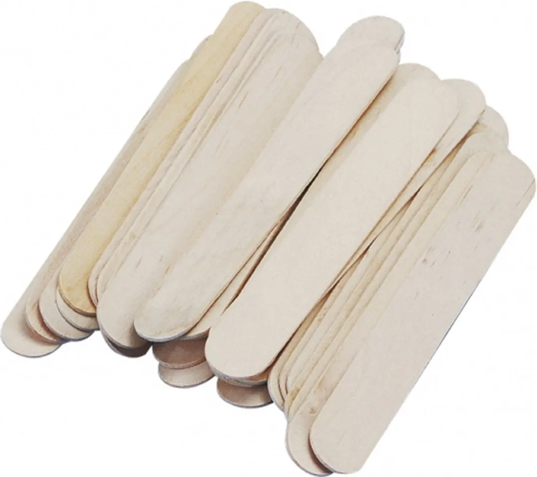 Rayher Beige IJsstokjes 360 Stuks