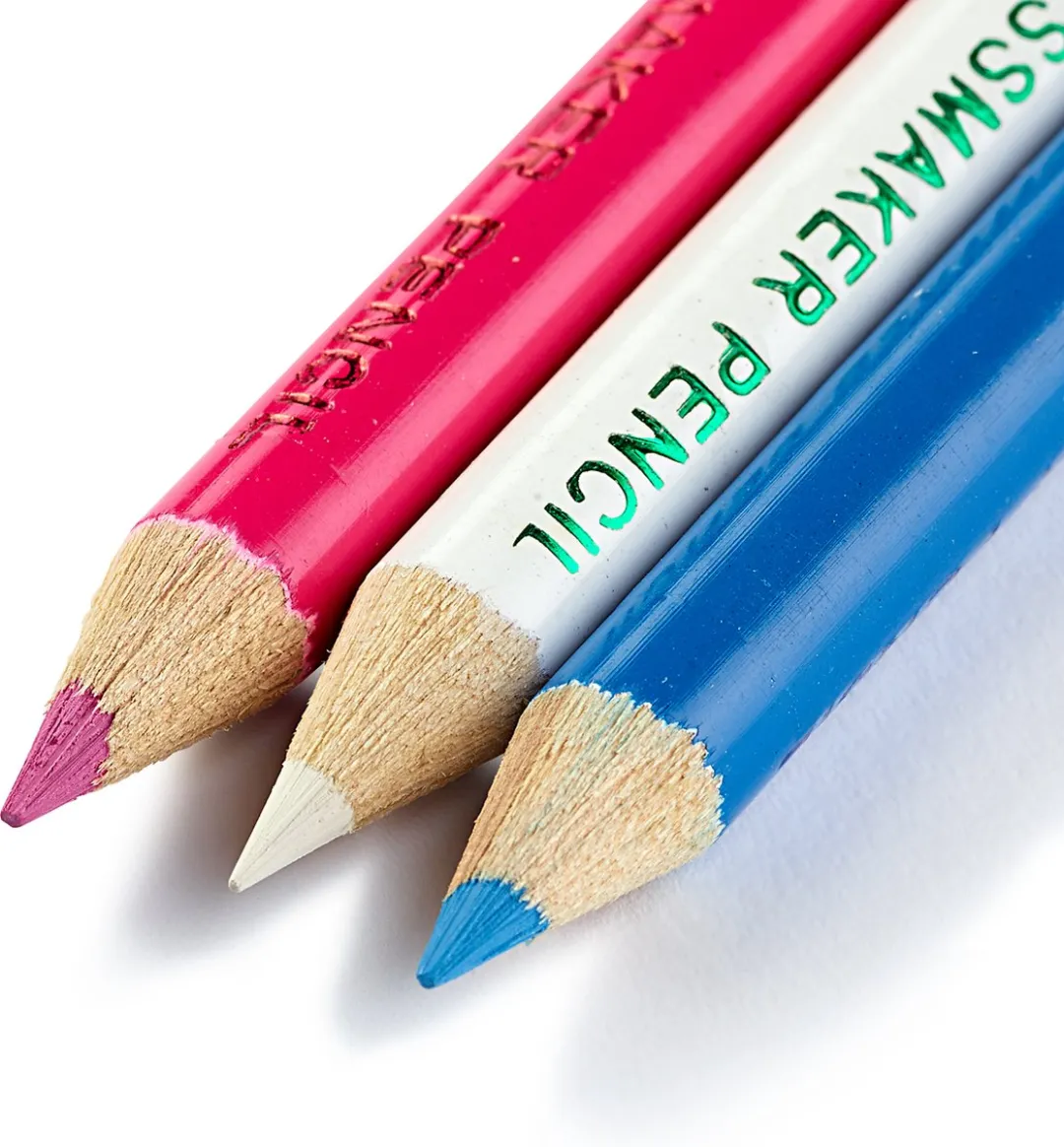 Prym Krijtpotloden 2 Stuks - Wit/Blauw