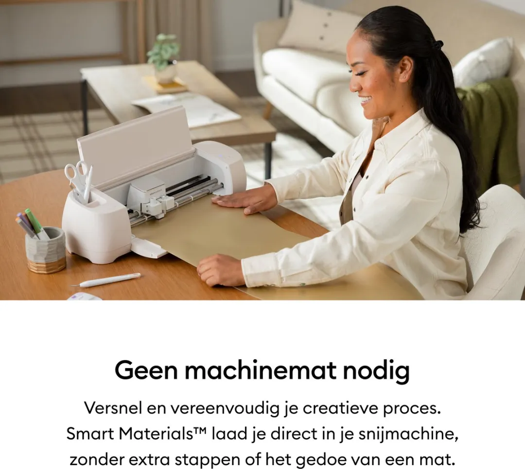 Cricut Smart Vinyl Permanent 33x366cm - Zwart