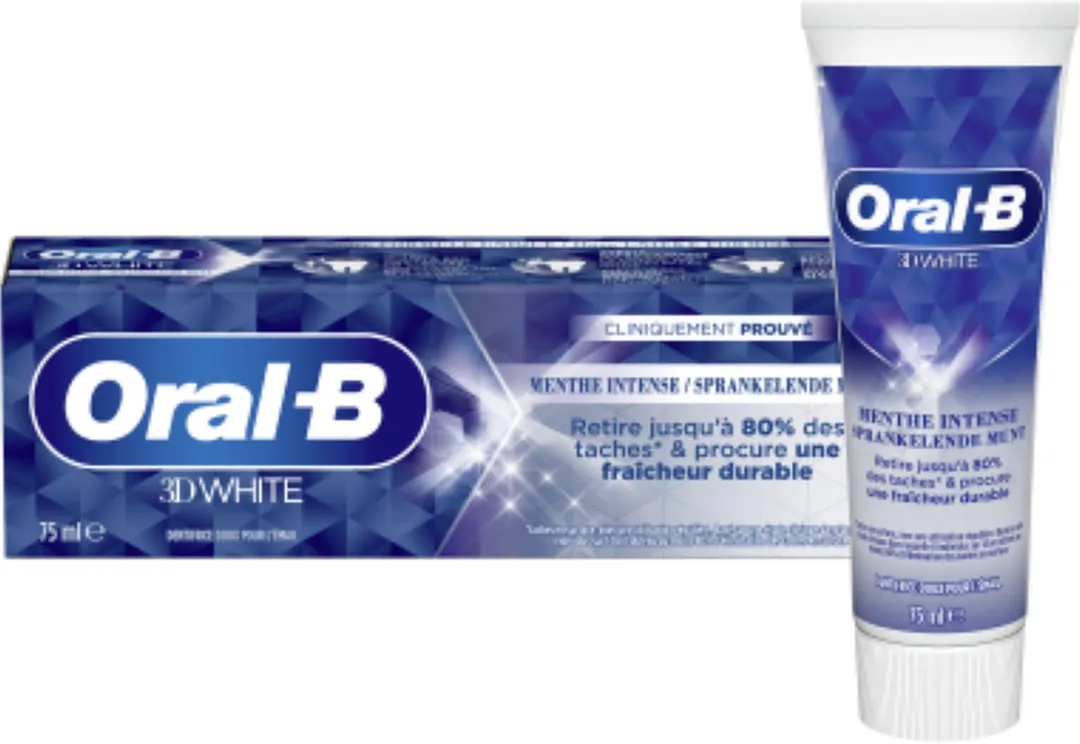 Oral-B 3D White Sparkling Mint Tandpasta
