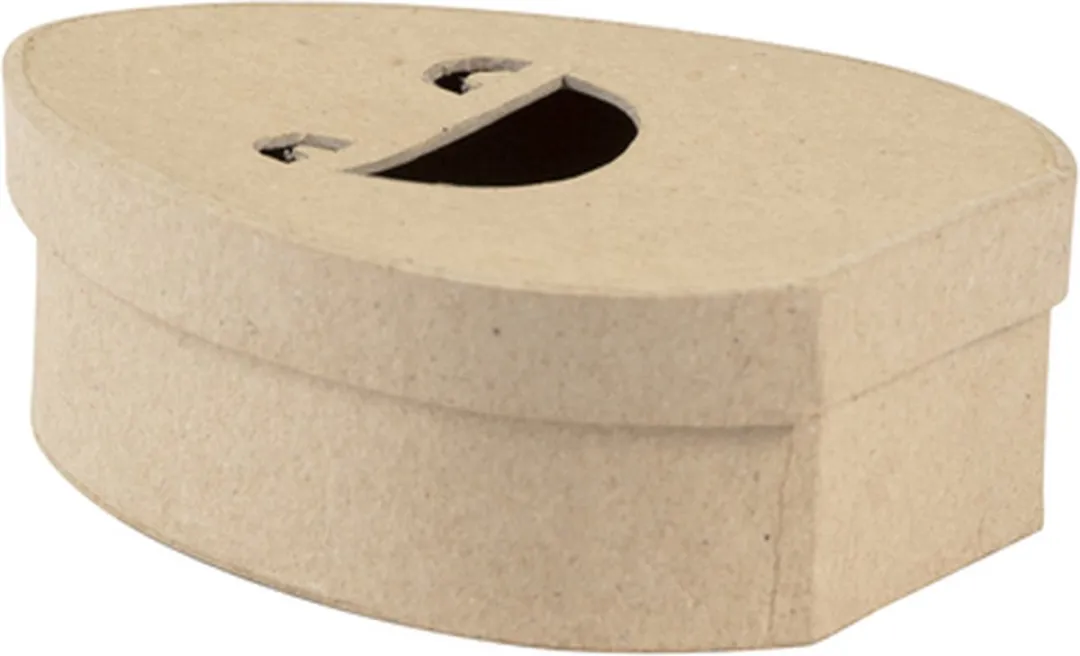 Decopatch Opbergerdoos Ei Lacheend - Bruin