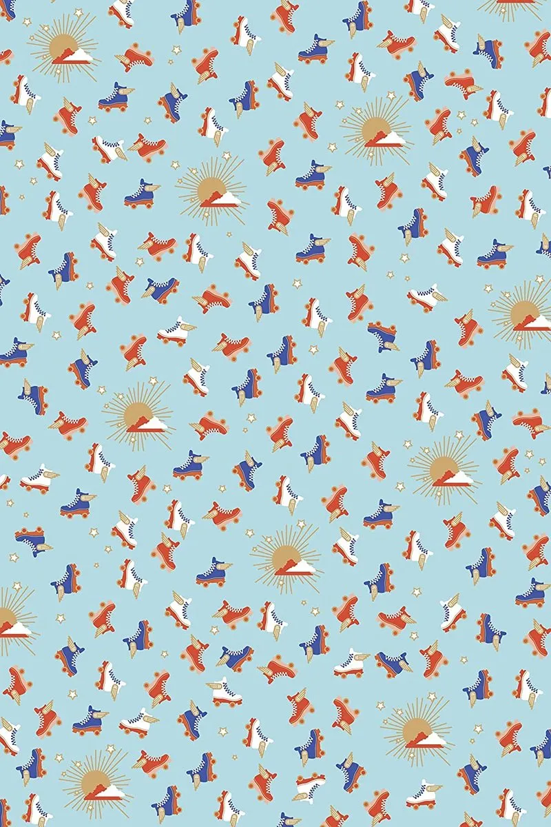 Decopatch Texture Papier Funky Roller Skates